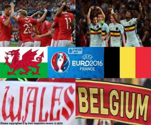 yapboz Galler-BE, çeyrek final Euro 2016